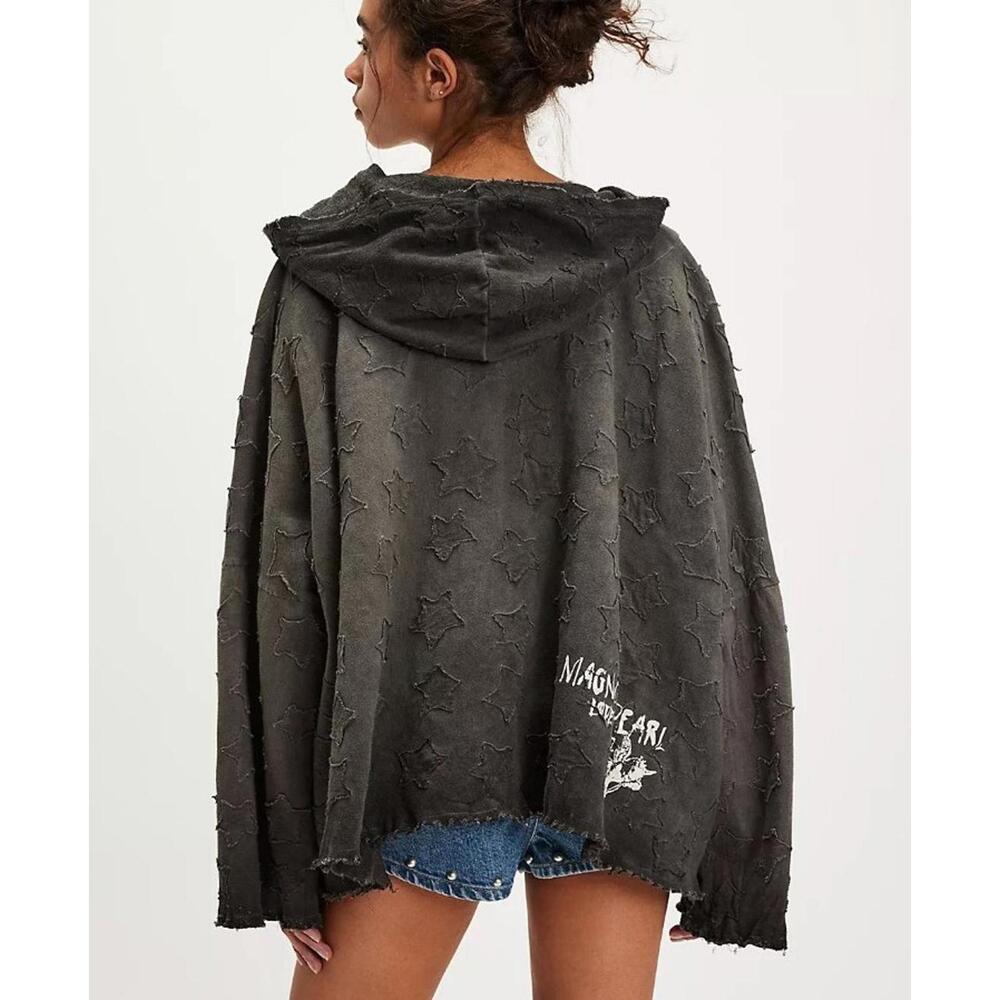 Magnolia Pearl Star Applique Fritza Hoodie - Picture 2 of 8